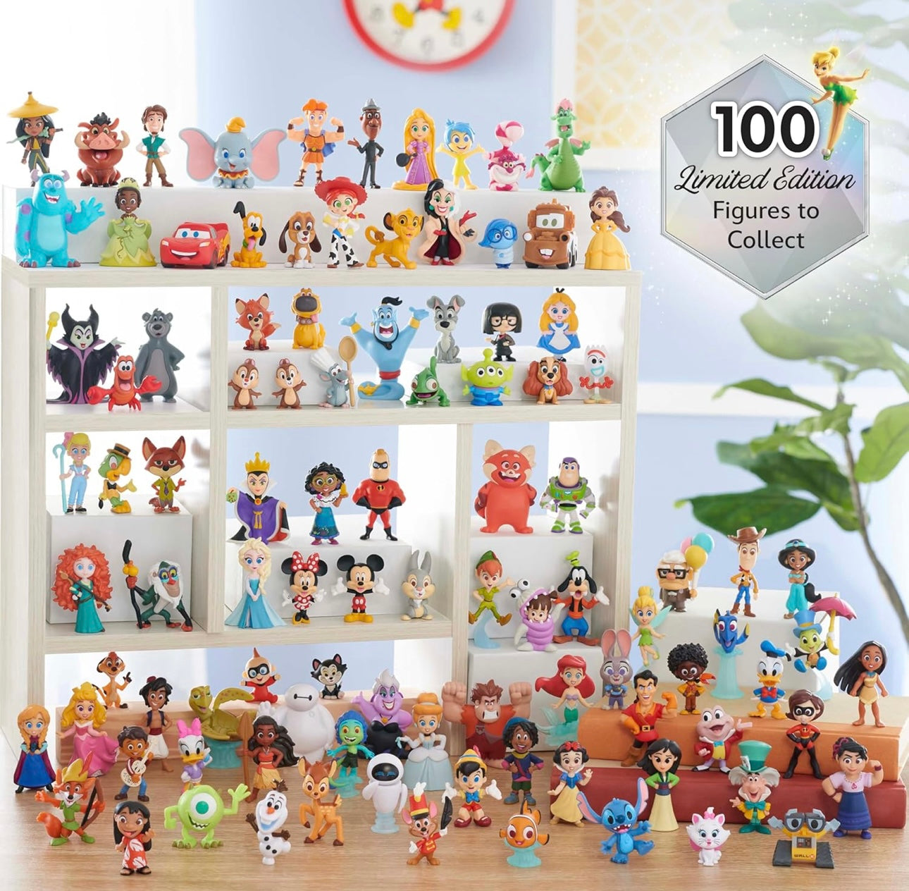 Disney100 Years of Magical Moments, Limited Edition 8-piece Figure Set