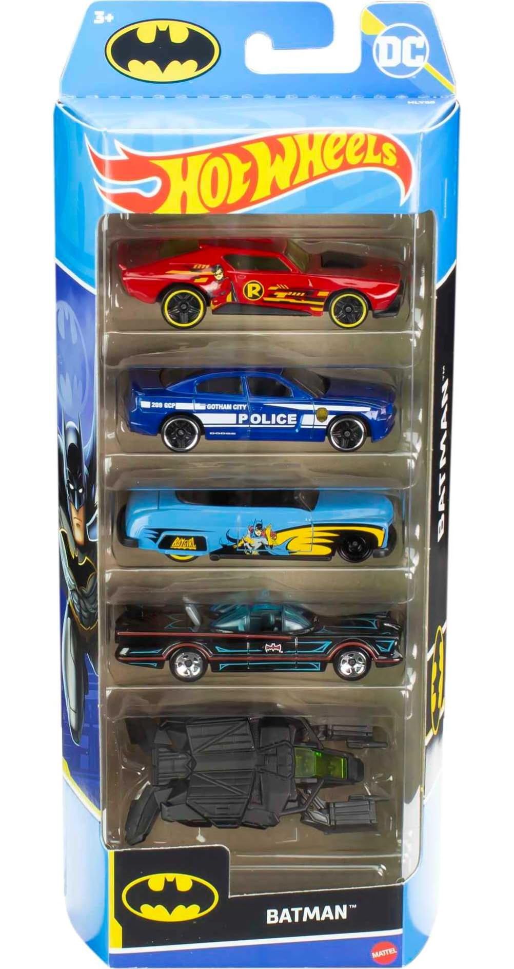Hot Wheels Batman 5-Pack