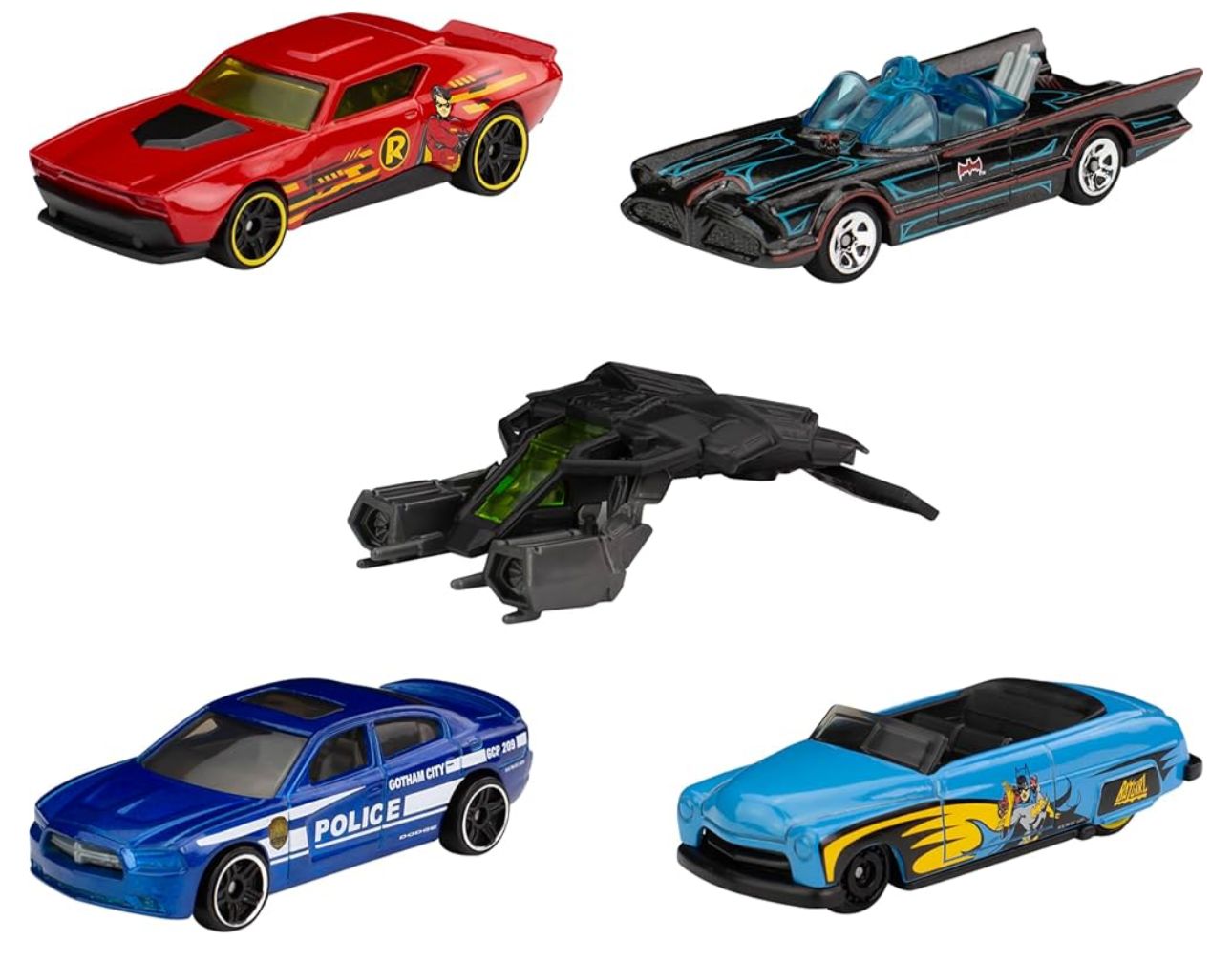 Hot Wheels Batman 5-Pack