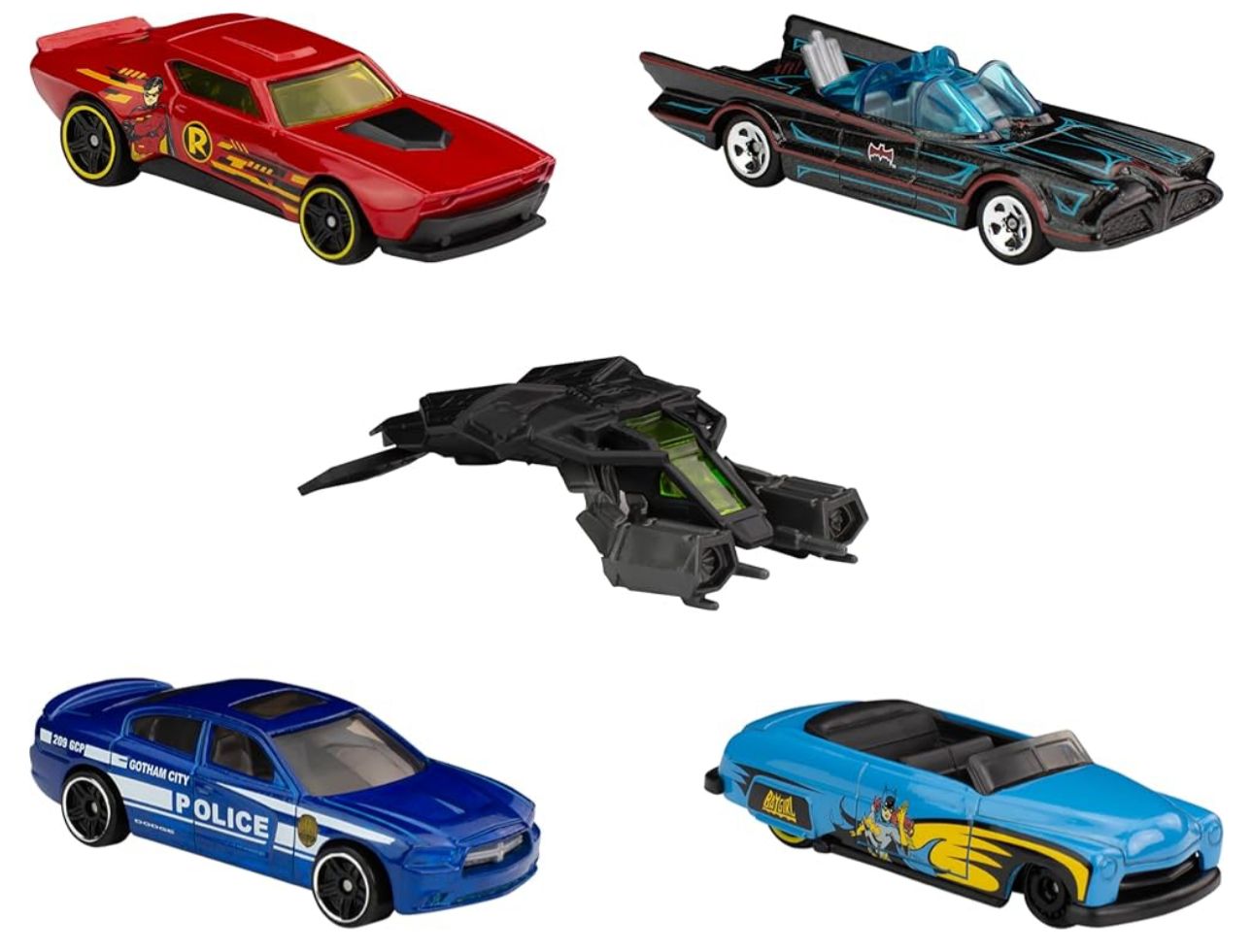 Hot Wheels Batman 5-Pack